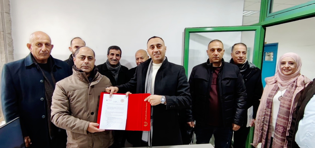 Palestine Polytechnic University (PPU) - بوليتكنك فلسطين واتحاد صناعة الحجر والرخام نحو شراكة استراتيجية لتعزيز الابتكار وخدمات الفحوصات الصناعية