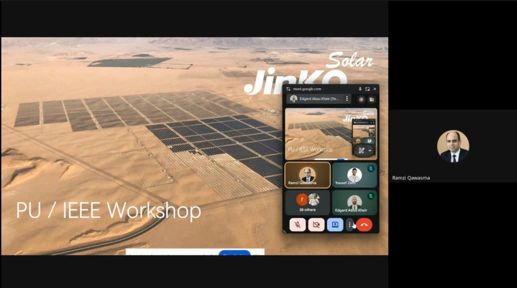 Palestine Polytechnic University (PPU) - كلية الهندسة والتكنولوجيا تختتم تدريباً متقدماً في تقنيات الطاقة الشمسية مع Jinko Solar 