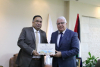 Palestine Polytechnic University (PPU) - Palestine Polytechnic University receives the Indian ambassador