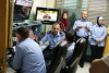 Palestine Polytechnic University (PPU) - استضافة شرطة محافظة الخليل لعدد من طلبة جامعة بوليتكنك فلسطين ضمن برنامج "الطالب صديق الشرطة" في مقر المديرية بمحافظة الخليل