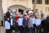 Palestine Polytechnic University (PPU) - استضافة شرطة محافظة الخليل لعدد من طلبة جامعة بوليتكنك فلسطين ضمن برنامج "الطالب صديق الشرطة" في مقر المديرية بمحافظة الخليل