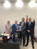 Palestine Polytechnic University (PPU) - وفد من البنك الإسلامي الفلسطيني يزور مقر رابطة الجامعيين ويلتقي معالي الاستاذ أحمد التميمي ويؤكد على تعزيز التعاون القائم