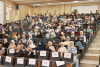Palestine Polytechnic University (PPU) - رئيس جامعة بوليتكنك فلسطين يلتقي الطلبة الجدد بعد إنهائهم لمساق المهارات الحياتية