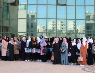 Palestine Polytechnic University (PPU) - جامعة بوليتكنك فلسطين تستقبل مدرستي حوارة الثانوية للبنات وبيرزيت الأساسية للذكور