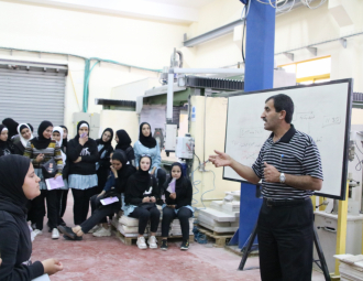 Palestine Polytechnic University (PPU) - جامعة بوليتكنك فلسطين تستقبل مدرستي حوارة الثانوية للبنات وبيرزيت الأساسية للذكور