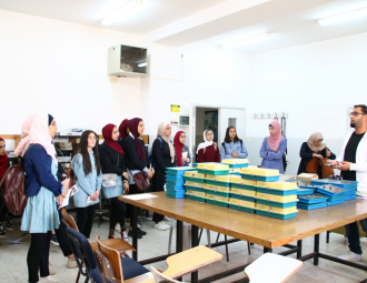 Palestine Polytechnic University (PPU) - استقبال جامعة بوليتكنك فلسطين لمدرسة بنات دورا الثانوية 