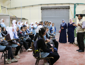 Palestine Polytechnic University (PPU) - جامعة بوليتكنك فلسطين تستقبل مدرسة الفجر الأساسية المختلطة من بيت فجار