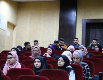 Palestine Polytechnic University (PPU) - وحدة أبحاث الطاقة البديلة والبيئة في جامعة بوليتكنك فلسطين تعقد محاضرة علمية بعنوان  (أهمية ومتطلبات المواصفة الخاصة بنظام ادارة البيئة)