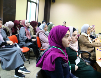 Palestine Polytechnic University (PPU) - طلبة مساق أساليب البحث العلمي لتخصص التغذية في جامعة بوليتكنك فلسطين ينظمون فعالية بعنوان  "صناع التغيير".