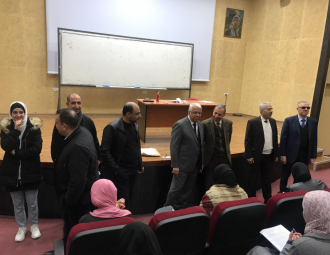 Palestine Polytechnic University (PPU) - إدارة جامعة بوليتكنك فلسطين تقوم بجولة تفقدية لقاعات الامتحانات النهائية للفصل الدراسي الأول 2019/2020