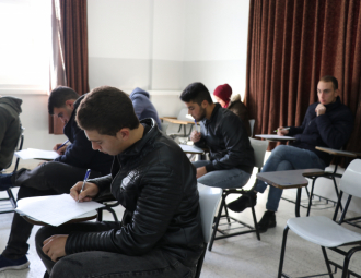 Palestine Polytechnic University (PPU) - إدارة جامعة بوليتكنك فلسطين تقوم بجولة تفقدية لقاعات الامتحانات النهائية للفصل الدراسي الأول 2019/2020