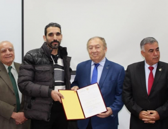 Palestine Polytechnic University (PPU) - مُشاركةجامعة بوليتكنك فلسطين في حفل تسليم براءات الاختراع لعام 2019 بوزارة الإقتصاد الوطني