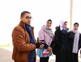 Palestine Polytechnic University (PPU) - جامعة بوليتكنك فلسطين تستقبل مدرسة ياسر عمروالثانوية للبنات