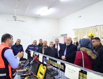 Palestine Polytechnic University (PPU) - جامعة بوليتكنك فلسطين تستقبل وزير العمل الفلسطيني في مقر المركز الوطني الفلسطيني للسلامة والصحة المهنية تحت عنوان اللقاء المفتوح مع وزير العمل الفلسطيني في السلامة والصحة المهنية