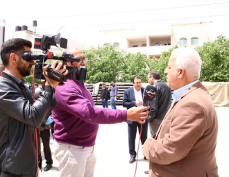 Palestine Polytechnic University (PPU) - جامعة بوليتكنك فلسطين تدشن مركبة الخدمات الطبية ( وحدة الإسعاف المعزولة)