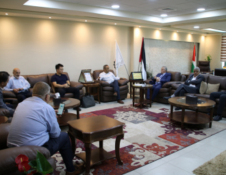 Palestine Polytechnic University (PPU) - جامعة بوليتكنك فلسطين تستقبل وفدا من مجموعة اكسيس للحلول الهندسية المتقدمة 