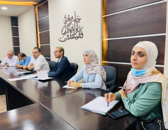 Palestine Polytechnic University (PPU) - البوليتكنك تستقبل وفداً من مؤسسة التعاون الالماني والهيئة الوطنية للاعتماد والجودة