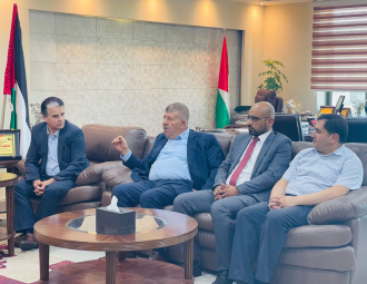 Palestine Polytechnic University (PPU) - البوليتكنك تستقبل وفداً من مؤسسة التعاون الالماني والهيئة الوطنية للاعتماد والجودة