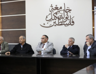 Palestine Polytechnic University (PPU) - جامعة بوليتكنك فلسطين وشركة المُجمع الطبي العربي يشكّلان مجلس إدارة ويبحثان الخطط المُستقبلية للمُستشفى التعليمي