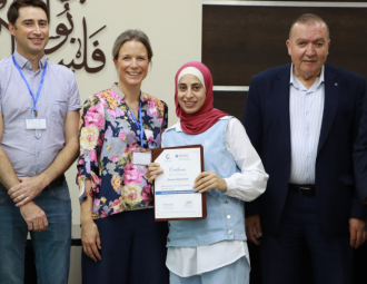 Palestine Polytechnic University (PPU) - المركز الفلسطيني الكوري في جامعة بوليتكنك فلسطين يختتم مدرسة صيفية في علوم الجينومكس الطبية