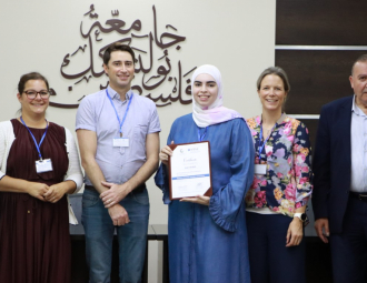 Palestine Polytechnic University (PPU) - المركز الفلسطيني الكوري في جامعة بوليتكنك فلسطين يختتم مدرسة صيفية في علوم الجينومكس الطبية