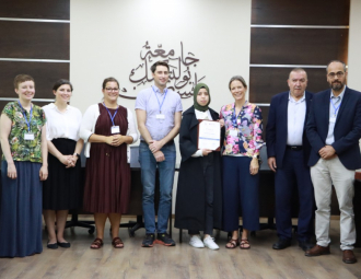 Palestine Polytechnic University (PPU) - المركز الفلسطيني الكوري في جامعة بوليتكنك فلسطين يختتم مدرسة صيفية في علوم الجينومكس الطبية