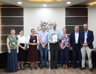 Palestine Polytechnic University (PPU) - المركز الفلسطيني الكوري في جامعة بوليتكنك فلسطين يختتم مدرسة صيفية في علوم الجينومكس الطبية