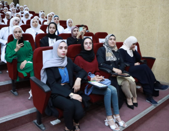 Palestine Polytechnic University (PPU) - جامعة بوليتكنك فلسطين تحتفل بأداء القسم التمريضي لطلبة كلية التمريض