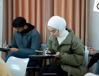 Palestine Polytechnic University (PPU) - إدارة جامعة بوليتكنك فلسطين تقوم بجولة تفقدية لقاعات الامتحانات النهائية للفصل الدراسي الأول 2022/2023