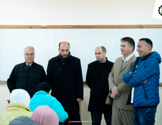 Palestine Polytechnic University (PPU) - إدارة جامعة بوليتكنك فلسطين تقوم بجولة تفقدية لقاعات الامتحانات النهائية للفصل الدراسي الأول 2022/2023