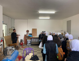 Palestine Polytechnic University (PPU) - جامعة بوليتكنك فلسطين تستضيف مدرسة وداد ناصر الدين للبنات ​