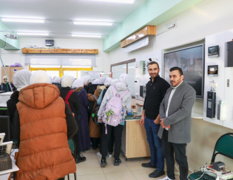 Palestine Polytechnic University (PPU) - جامعة بوليتكنك فلسطين تستضيف مدرسة وداد ناصر الدين للبنات ​