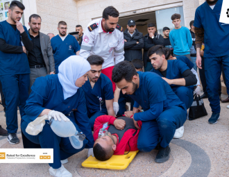Palestine Polytechnic University (PPU) - مناورة إدارة الطوارئ  الوهمية