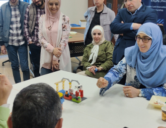 Palestine Polytechnic University (PPU) - جامعة بوليتكنك فلسطين ومؤسسة أصيل ينظمان تدريباً بعنوان التفكير التصميمي باستخدام الليجو