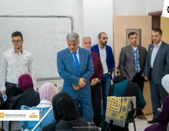 Palestine Polytechnic University (PPU) - إدارة جامعة بوليتكنك فلسطين تقوم بجولة تفقدية لقاعات الامتحانات النهائية للفصل الدراسي الثاني 2023/2022