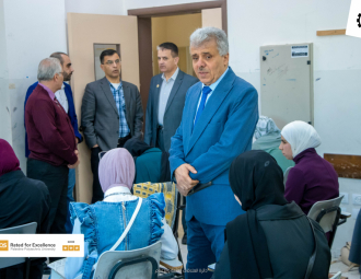 Palestine Polytechnic University (PPU) - إدارة جامعة بوليتكنك فلسطين تقوم بجولة تفقدية لقاعات الامتحانات النهائية للفصل الدراسي الثاني 2023/2022
