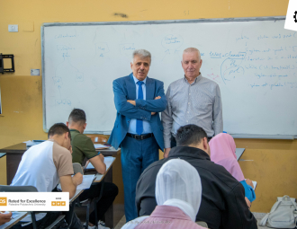 Palestine Polytechnic University (PPU) - إدارة جامعة بوليتكنك فلسطين تقوم بجولة تفقدية لقاعات الامتحانات النهائية للفصل الدراسي الثاني 2023/2022