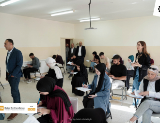 Palestine Polytechnic University (PPU) - إدارة جامعة بوليتكنك فلسطين تقوم بجولة تفقدية لقاعات الامتحانات النهائية للفصل الدراسي الثاني 2023/2022