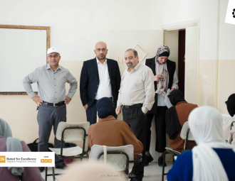 Palestine Polytechnic University (PPU) - إدارة جامعة بوليتكنك فلسطين تقوم بجولة تفقدية لقاعات الامتحانات النهائية للفصل الدراسي الثاني 2023/2022