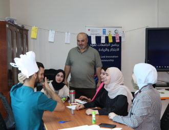 Palestine Polytechnic University (PPU) - جامعة بوليتكنك فلسطين تباشر تدريبات التفكير التصميمي ضمن برنامج الجامعات تقود الإبتكار والريادة UNI-Led