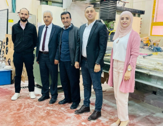 Palestine Polytechnic University (PPU) - رئيس جامعة بوليتكنك فلسطين ومساعده لشؤون خدمة المُجتمع يزوران عدداً من مراكز خدمة المُجتمع 