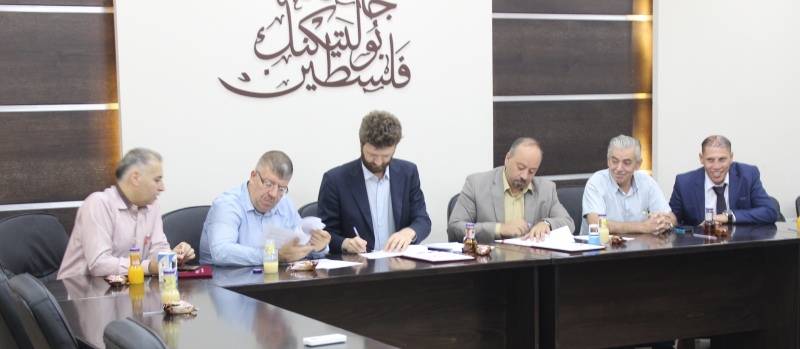 Palestine Polytechnic University (PPU) - Palestine Polytechnic University signs A Cooperation Agreement with CESVI  and the Italian Agency for Cooperation and Development