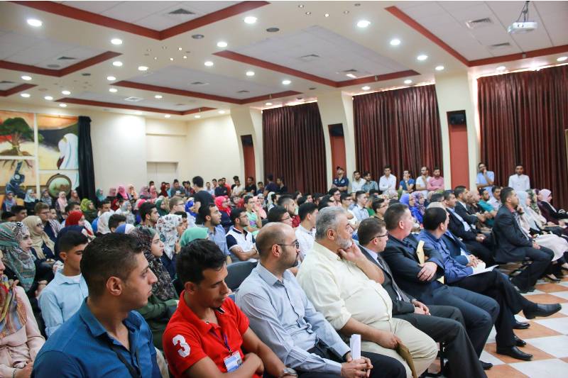 Palestine Polytechnic University (PPU) - كلية العلوم الادارية ونظم المعلومات تنظم حفل استقبال الطلبة الجدد