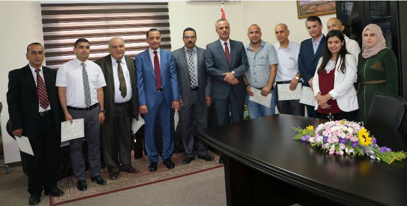 Palestine Polytechnic University (PPU) - المترجم القانوني الدكتور رائد عمرو من جامعة بوليتكنك فلسطين ينضم إلى الفوج الأول من المترجمين المعتمدين للغة الألمانية على مستوى دولة فلسطين