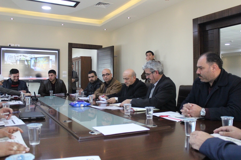 Palestine Polytechnic University (PPU) - Palestine Polytechnic University receives a delegation from the World Bank to discuss the latest developments