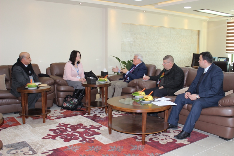 Palestine Polytechnic University (PPU) - جامعة بوليتكنك فلسطين تفتح آفاق التعاون المشترك مع وكالة الأمم المتحدة للإغاثة وتشغيل اللاجئين الفلسطينيين في الشرق الأدنى