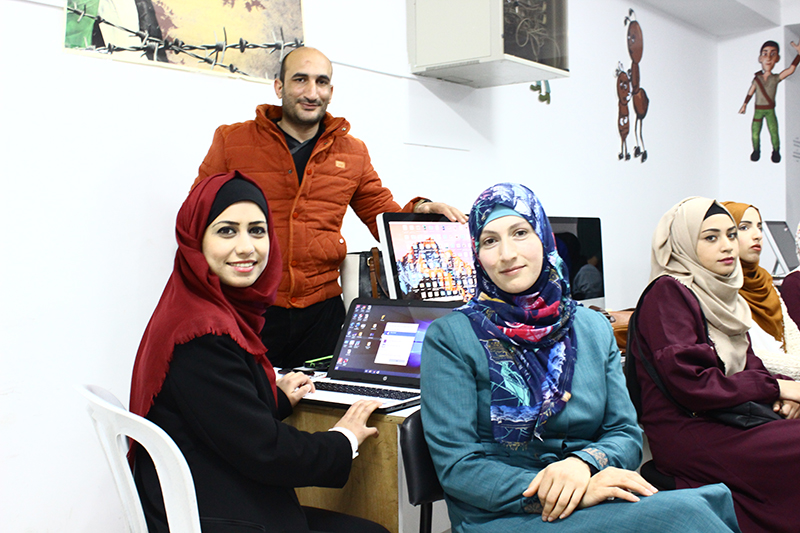 Palestine Polytechnic University (PPU) - ضمن فعاليات مهرجان حرك فلسطين  ورشة عمل تدريبية وعرض فيلم في جامعة بوليتكنك فلسطين