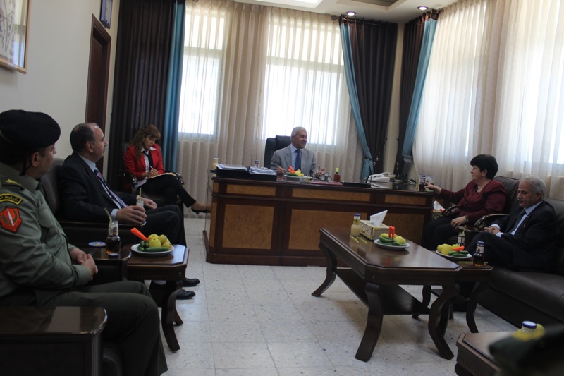 Palestine Polytechnic University (PPU) - وزيرة التربية والتعليم العالي تزور جامعة بوليتكنك فلسطين