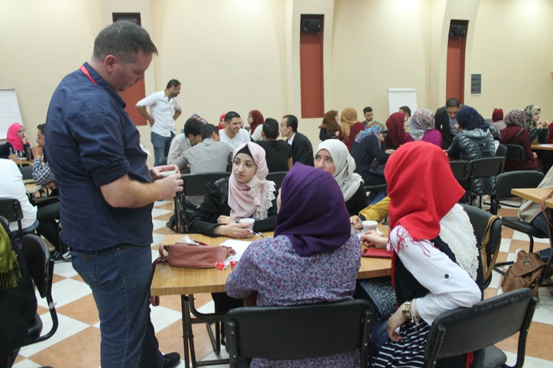 Palestine Polytechnic University (PPU) - حاضنة تطوير الأعمال تعقد أول فعاليات مشروع دعم المشاريع الناشئة البلجيكي BSIS
