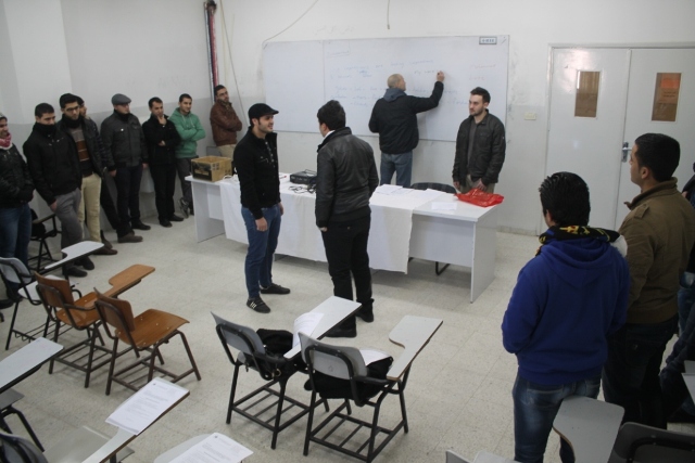 Palestine Polytechnic University (PPU) - افتتاح المخيم الشتوي التقني في جامعة بوليتكنك فلسطين